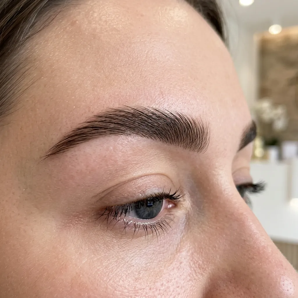 Eyebrow transplant precision