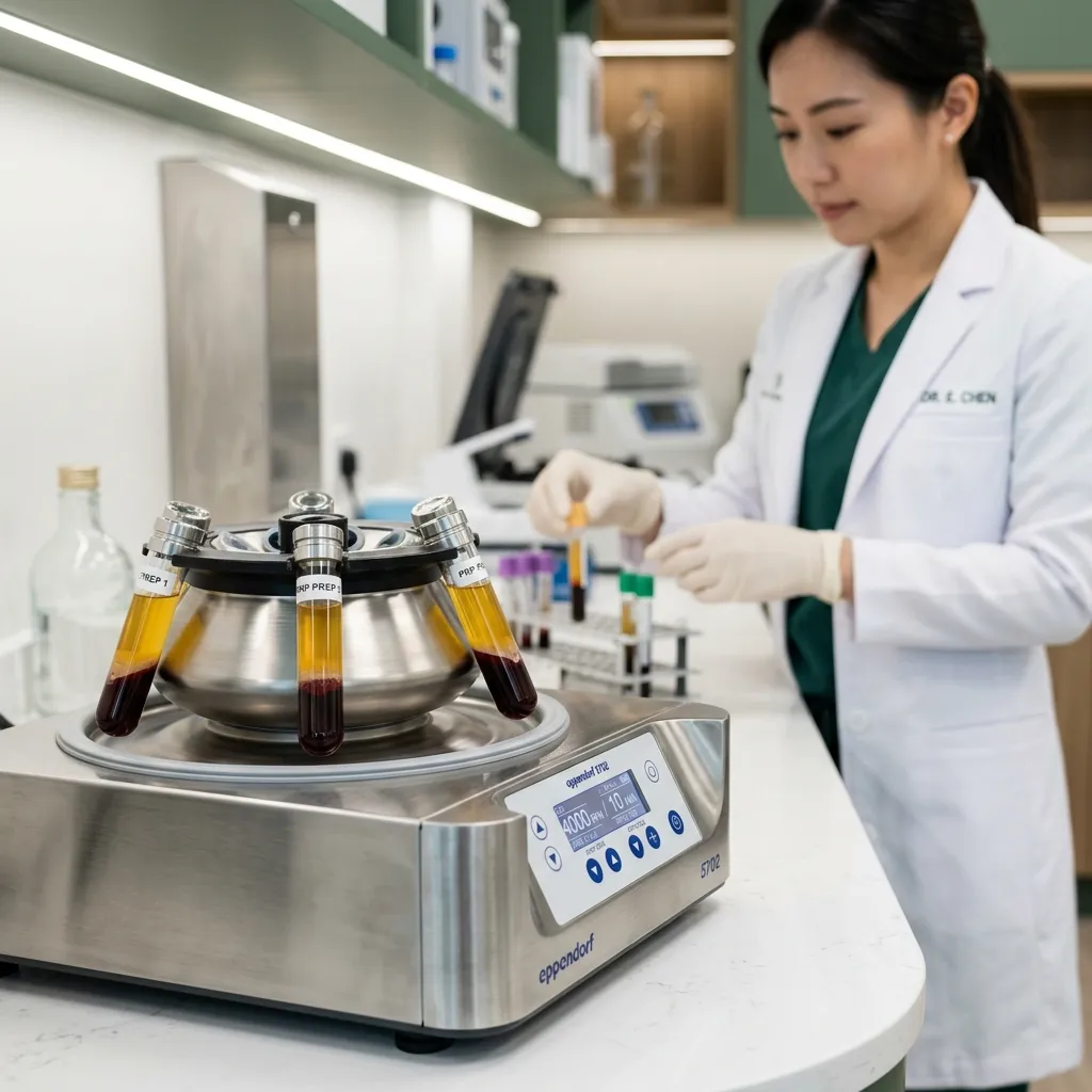 PRP treatment preparation